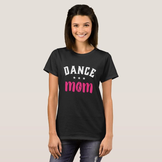 T-shirt Danse Maman Fière Mère Fille (Devant entier)