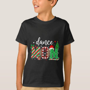 T-shirt Danse Maman Noël Buffalo Carreaux Léopard Père Noë