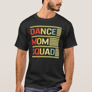 T-shirt Danse Maman Squad Mère Vintage Jours Pour Femmes M