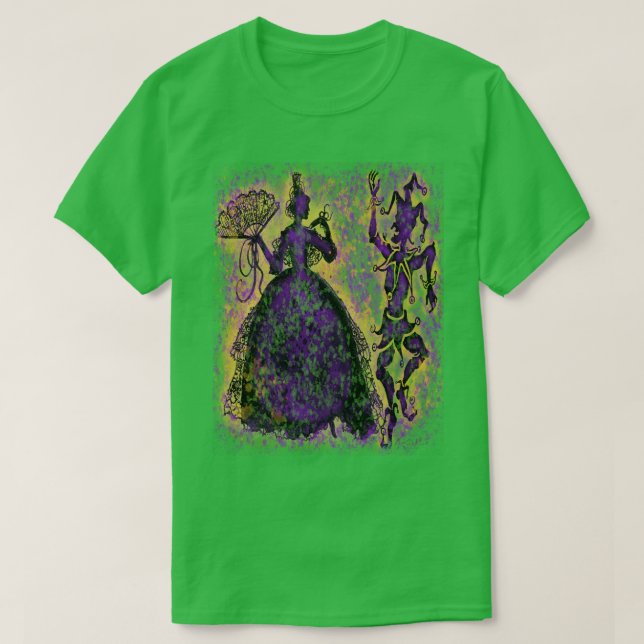T-shirt Danse Mardi Gras (Design devant)