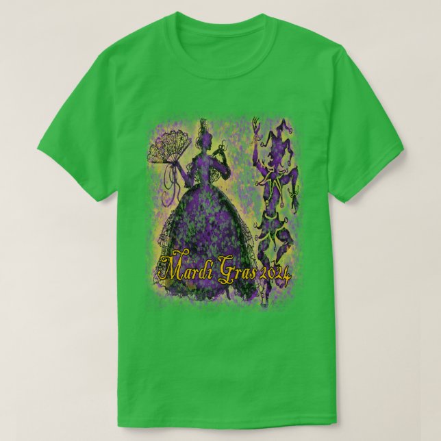 T-shirt Danse Mardi Gras (Design devant)