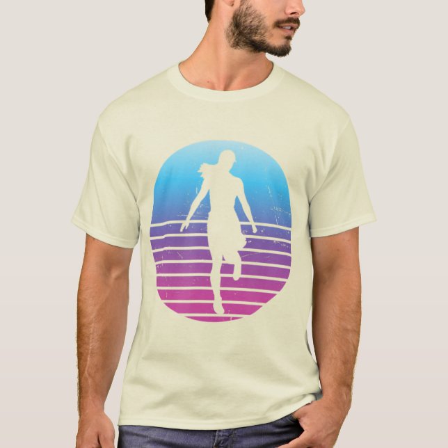 T-shirt Danse Melbourne Shuffle Shuffle Girl Shuffle Dance (Devant)