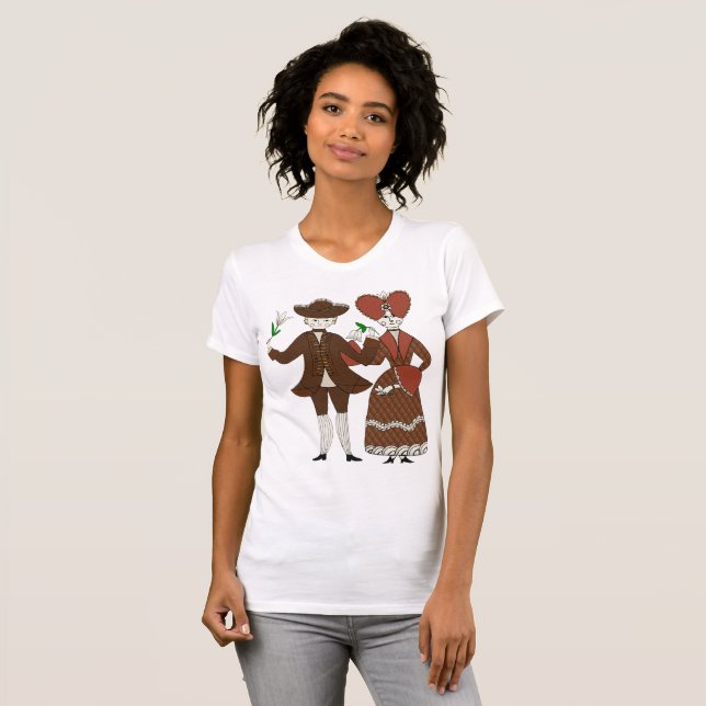 T-shirt Danse moissonneuse (Devant entier)