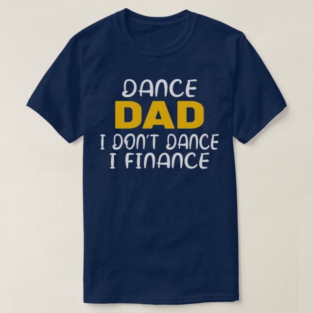 T-shirt Danse Papa Danser Drôle Design Danse Papa 6 (Design devant)