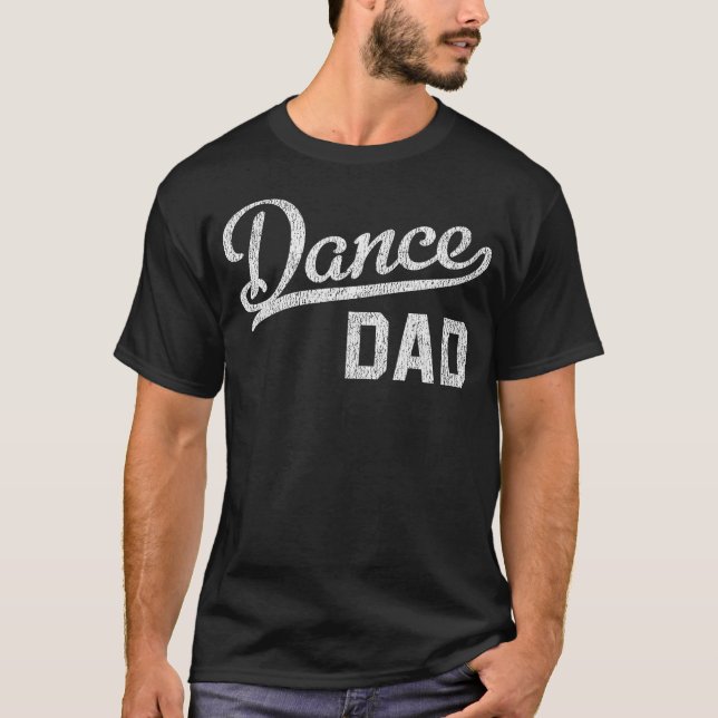 T-shirt Danse Papa Danseur Fier (Devant)