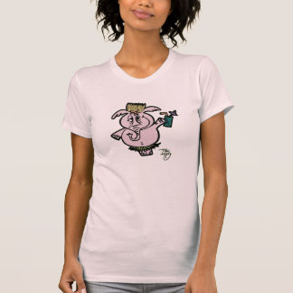 T-shirt Danse polynésienne d'éléphant rose !