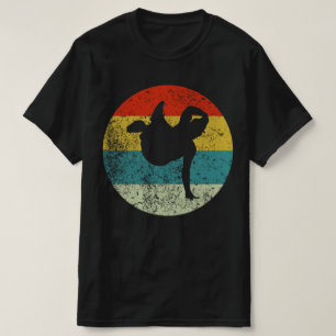 T-shirt danse rab rétro silhouette vintage les années 70