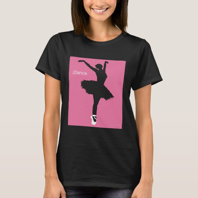T-shirt Danse (rose) (Devant)