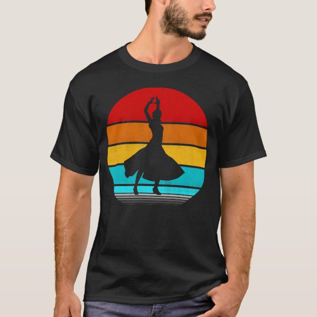 T-shirt danse salsa (Devant)