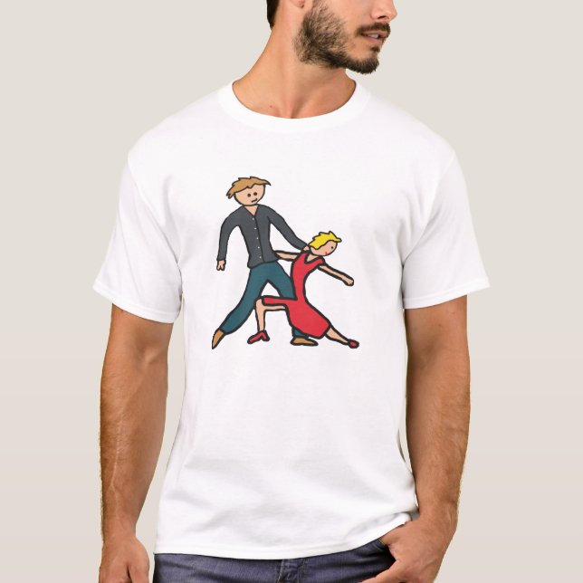 T-shirt Danse Salsa (Devant)