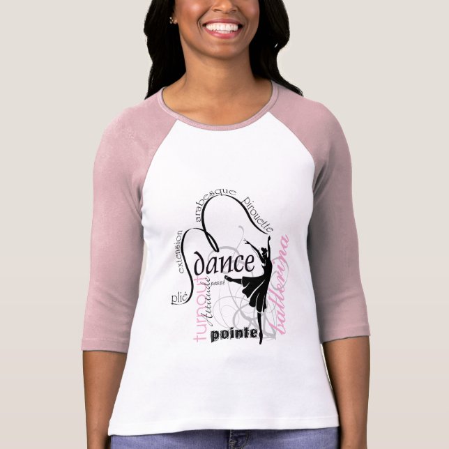 T-shirt Danse sur Pointe (Devant)