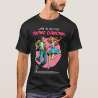 Danse swing Danse Lindy Hop Sock Hop des années 5