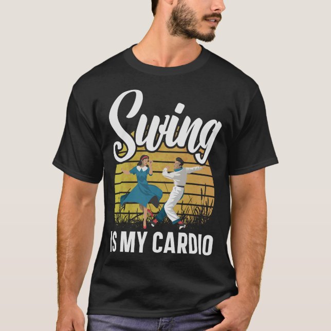 T-shirt Danse Swing S2 Danseur de Swing (8) (Devant)