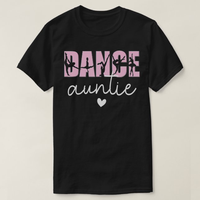 T-shirt Danse Tante De Vie Tante D'Une Danse Amant De Dans (Design devant)