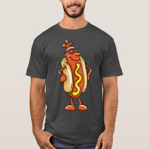 T-shirt Danser cool Hot Dog Cadeau Funny Hotdog Cadeaux