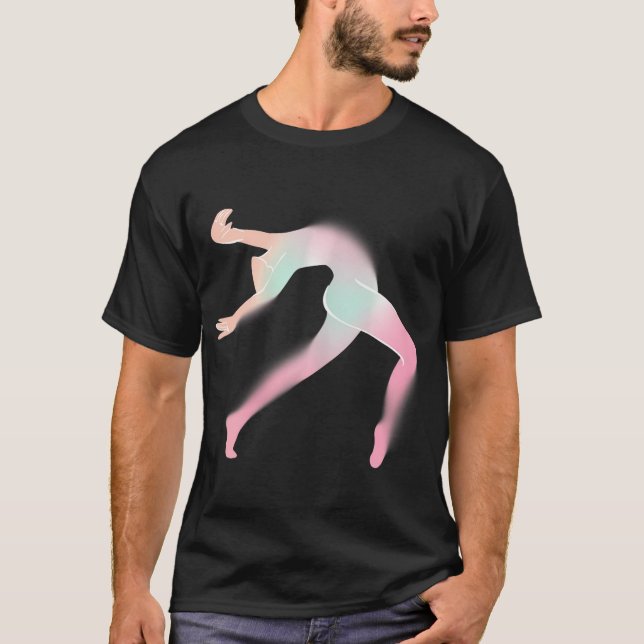 T-shirt Danser drôle Maman Ethérée Gradient Danseuse pour (Devant)