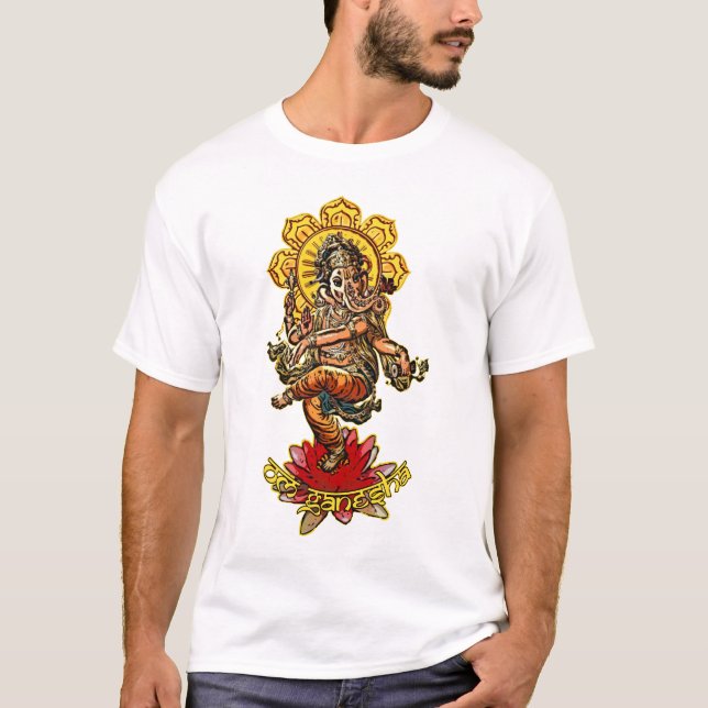 T-SHIRT DANSER GANESHA (Devant)