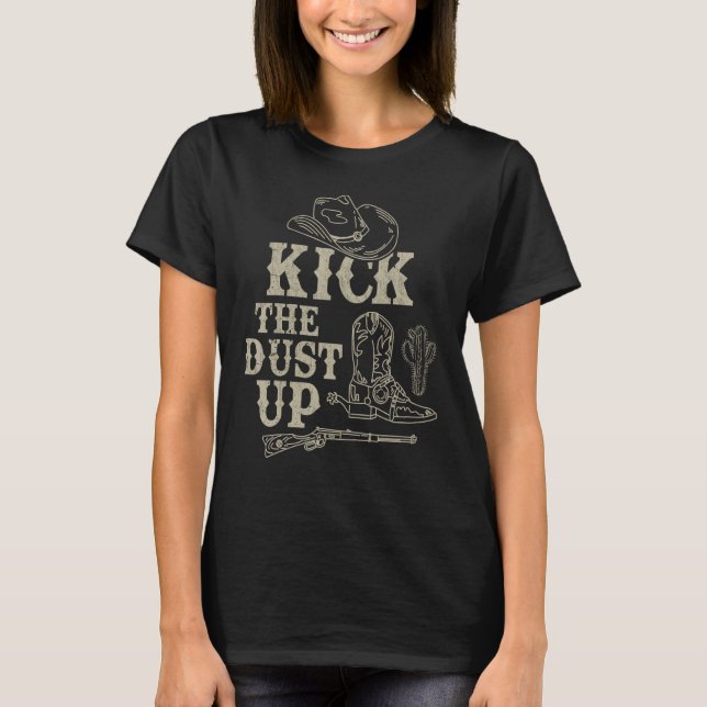 T-shirt Danser La Poussière Au Pays (Devant)