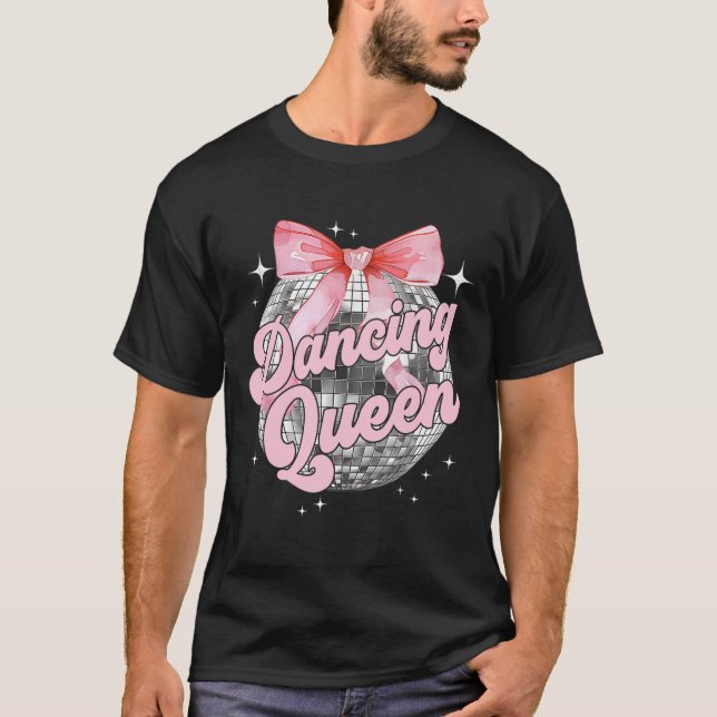T-shirt Danser Queen Shirt Danser les années 70 80s Femmes (Devant)