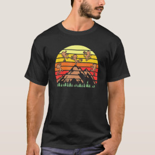 T-shirt Danser Singe Hommes Femmes Animal Retro Vintage 2
