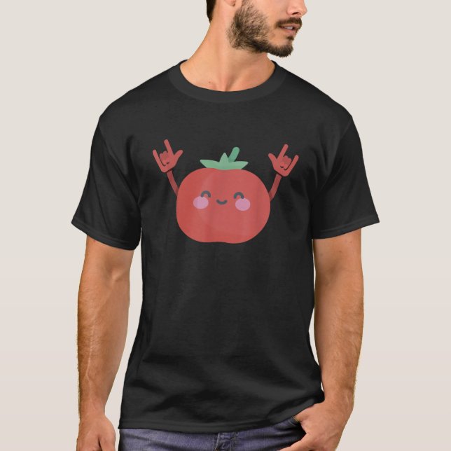 T-shirt Danser Tomato Danser Danser Fruit Danser Cadeau Te (Devant)