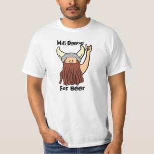 T-shirt Dansera pour la roche de bière sur la pièce en t