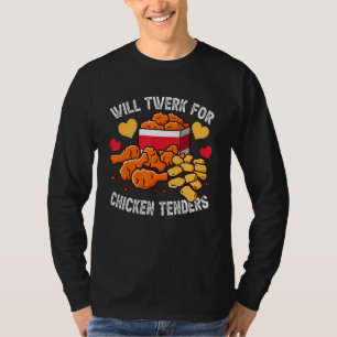 T-shirt Danserai pour des tenders de poulet Coût du poulet