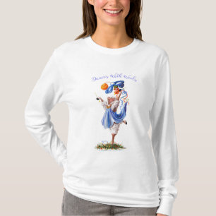 T-shirt DANSES AVEC les moutons incognito de tricot de