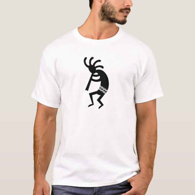 T-shirt Danses de conception sud-ouest Kokopelli (Devant)