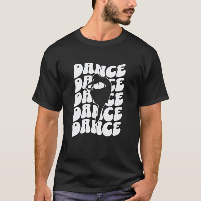 T-shirt Danseur Chorégraphe Professeur Étudiant Enseignant (Devant)