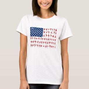 T-shirt Danseur classique cadeau drapeau américain T-shir