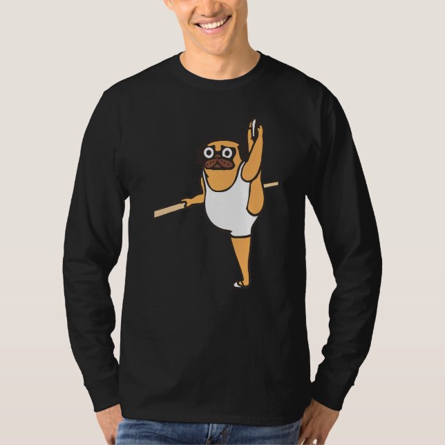 T-shirt Danseur de ballet carlin (Devant)