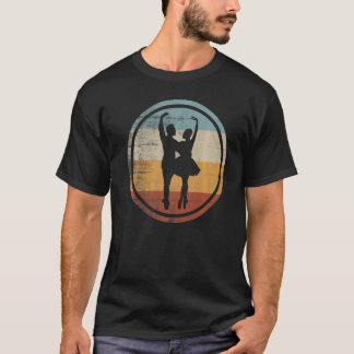 T-shirt Danseur de ballet Vintage rétro