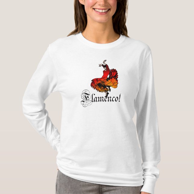 T-shirt Danseur de flamenco (Devant)