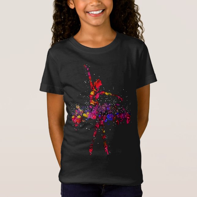 T-Shirt Danseur de galaxie (Devant)