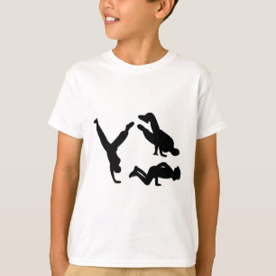T-shirt danseur de hip hop