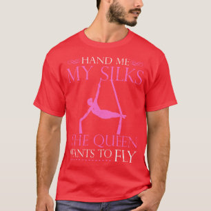 T-shirt Danseur de soie aérienne Yoga acrobatique Aerialis