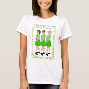 T-shirt Danseur de step irlandais Feis
