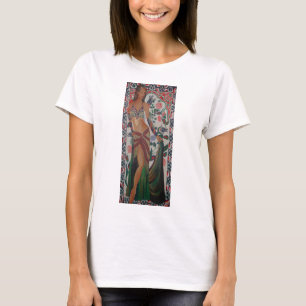 T-shirt Danseur Du Ventre Turc Avec Arrière-Groupe D'Art T