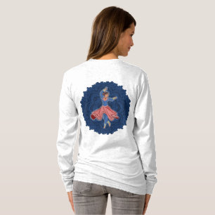 T-shirt Danseur et symboles de Kathak