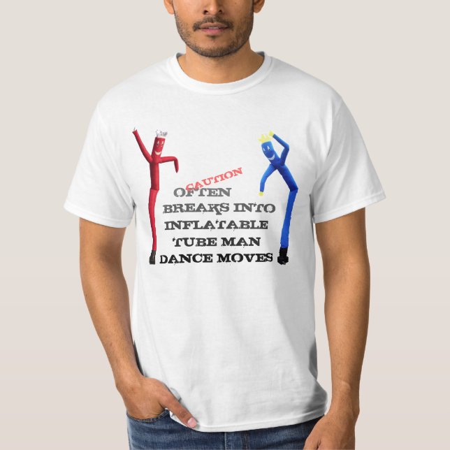 T-shirt Danseur gonflable (Devant)