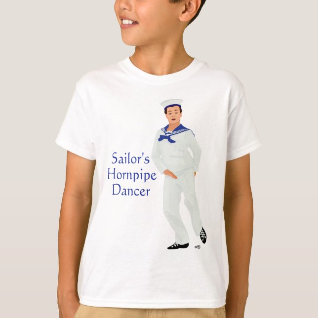 T-shirt Danseur highland Cornemuse marin (Devant)