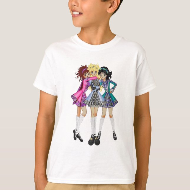 T-shirt Danseur irlandais (Devant)