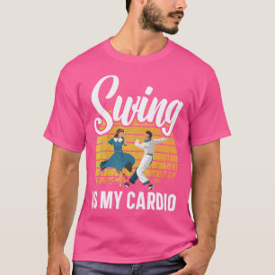 T-shirt Danseur Lindy Hop Couple de danse swing Danse swin