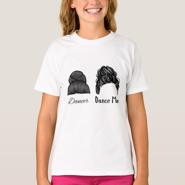 T-shirt Danseur Maman (Devant)