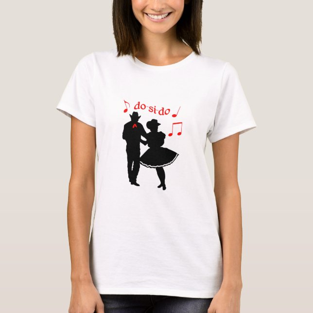 T-shirt DANSEURS carrés DO SI DO (Devant)