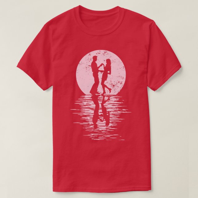 T-shirt Danseurs Couples Dansant Rumba Fox Salsa 7 (Design devant)