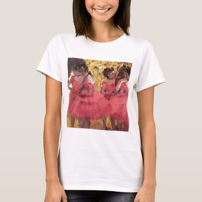 T-shirt Danseurs dans le rose (Devant)