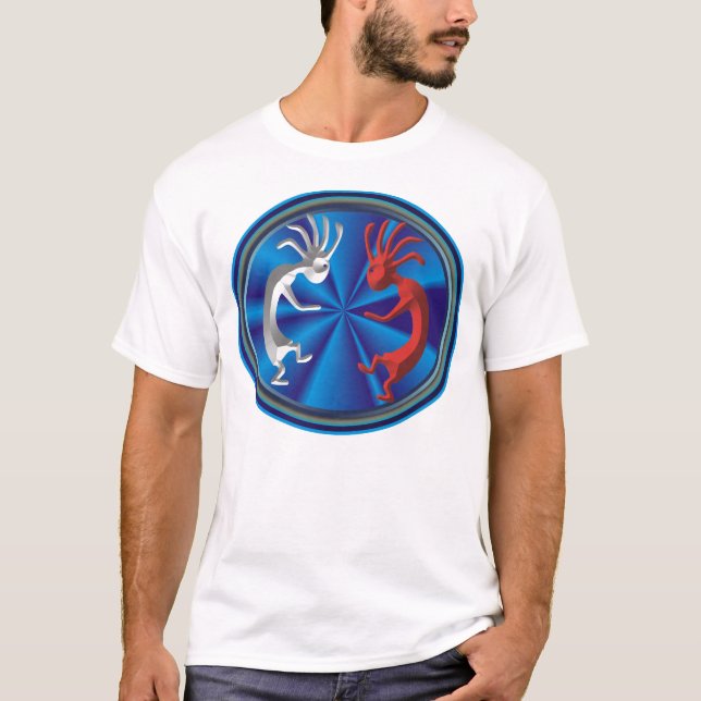 T-SHIRT DANSEURS DE KOKOPELLI (Devant)