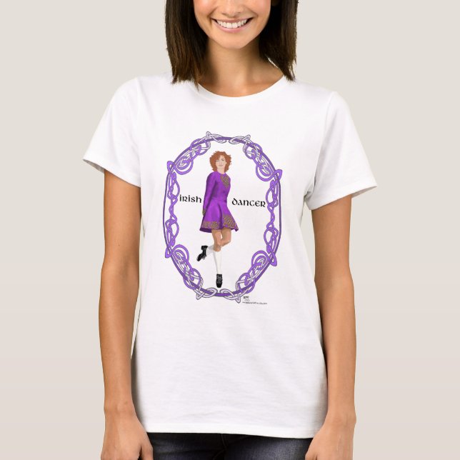 T-shirt Danseurs de step irlandais (Devant)
